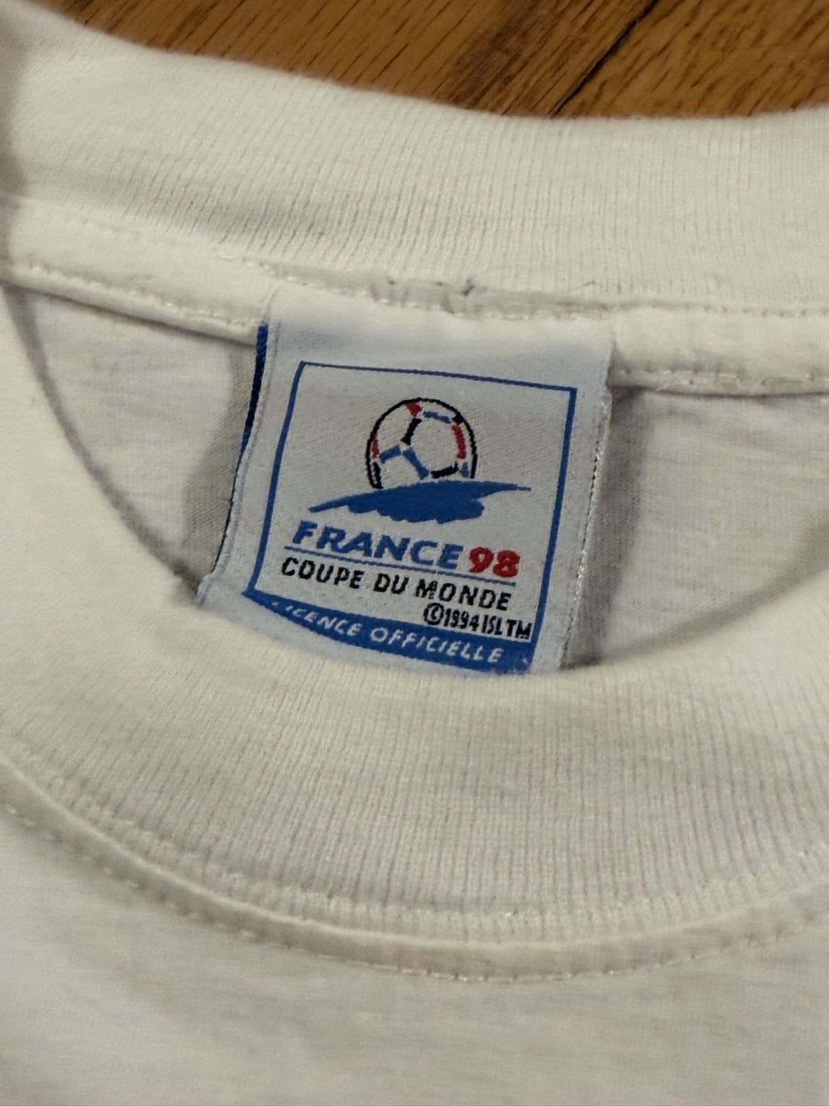 1998 World Cup Final: France vs Brazil Commemorative Tee