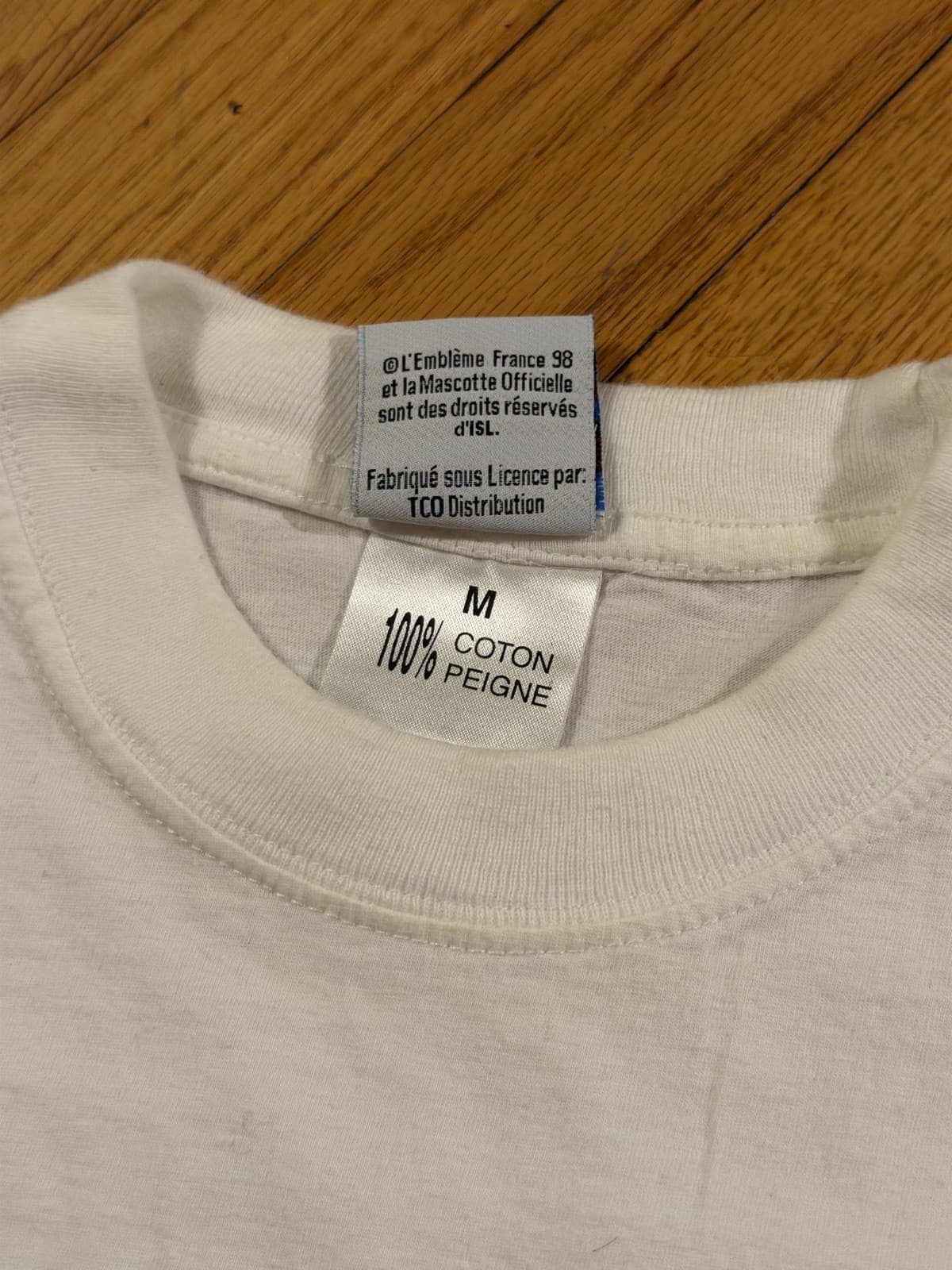 1998 World Cup Final: France vs Brazil Commemorative Tee