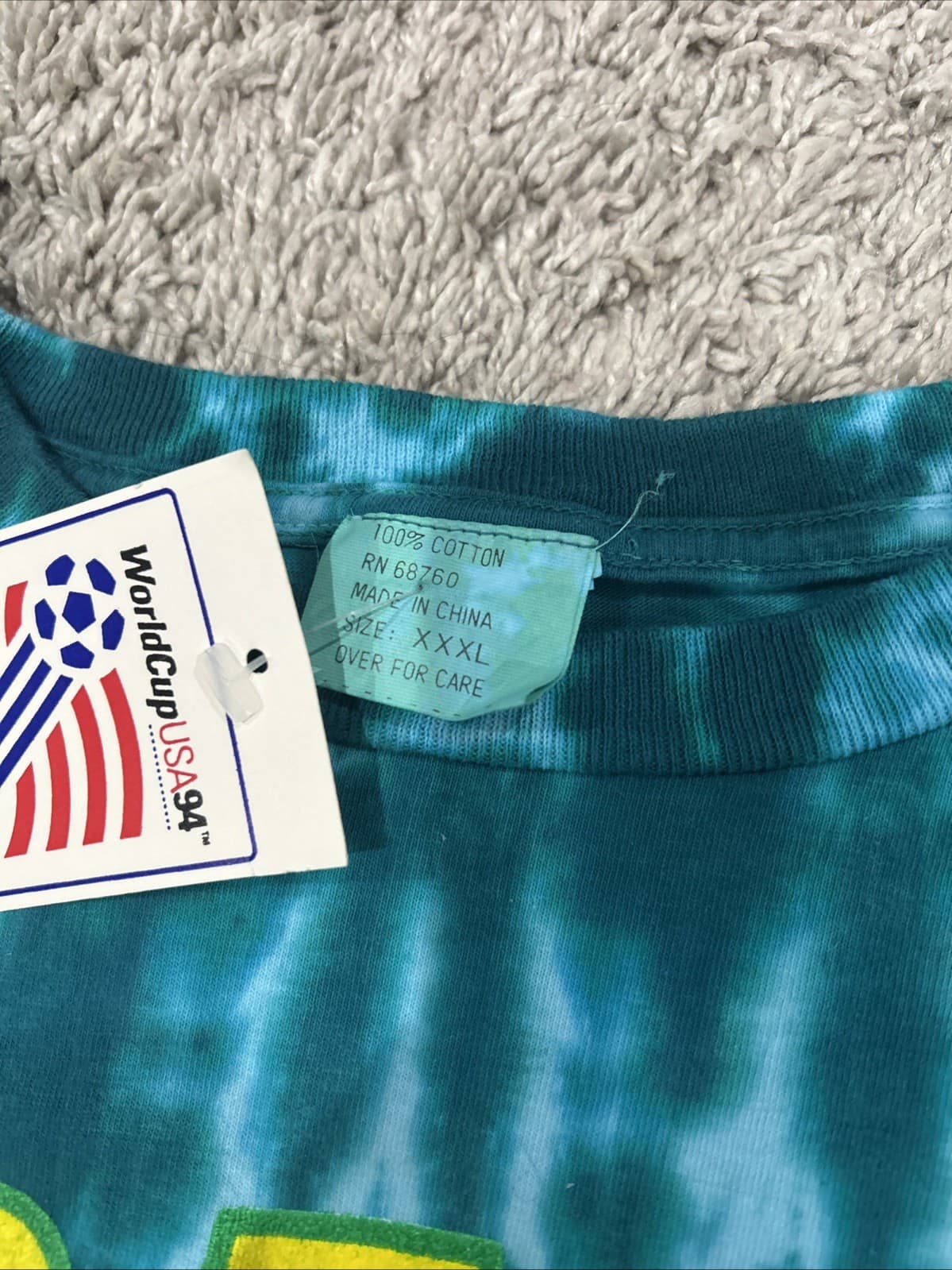 USA '94 World Cup Tie-Dye Tee — Brazil Edition