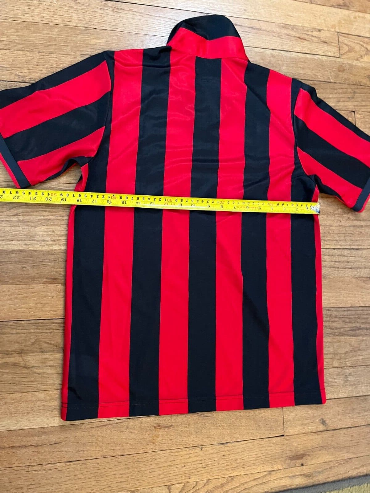 AC Milan 1991/92 Home Kit — Mediolanum Adidas Era