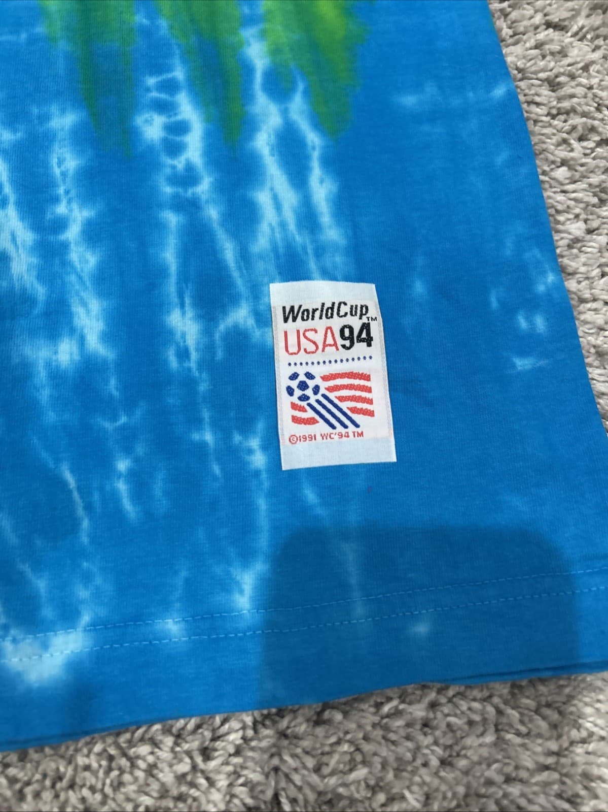 USA '94 World Cup Tie-Dye Tee — Brazil Edition