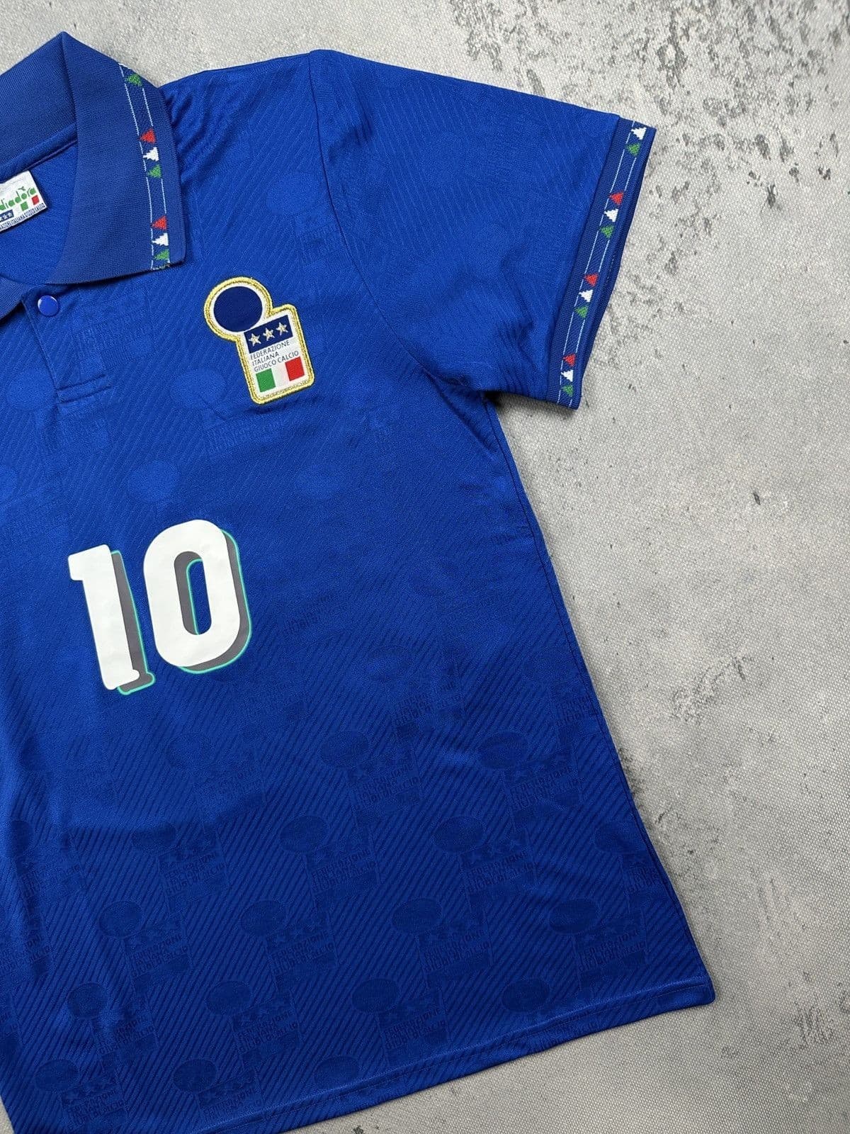 Italy 1994 World Cup Jersey — Roberto Baggio Era