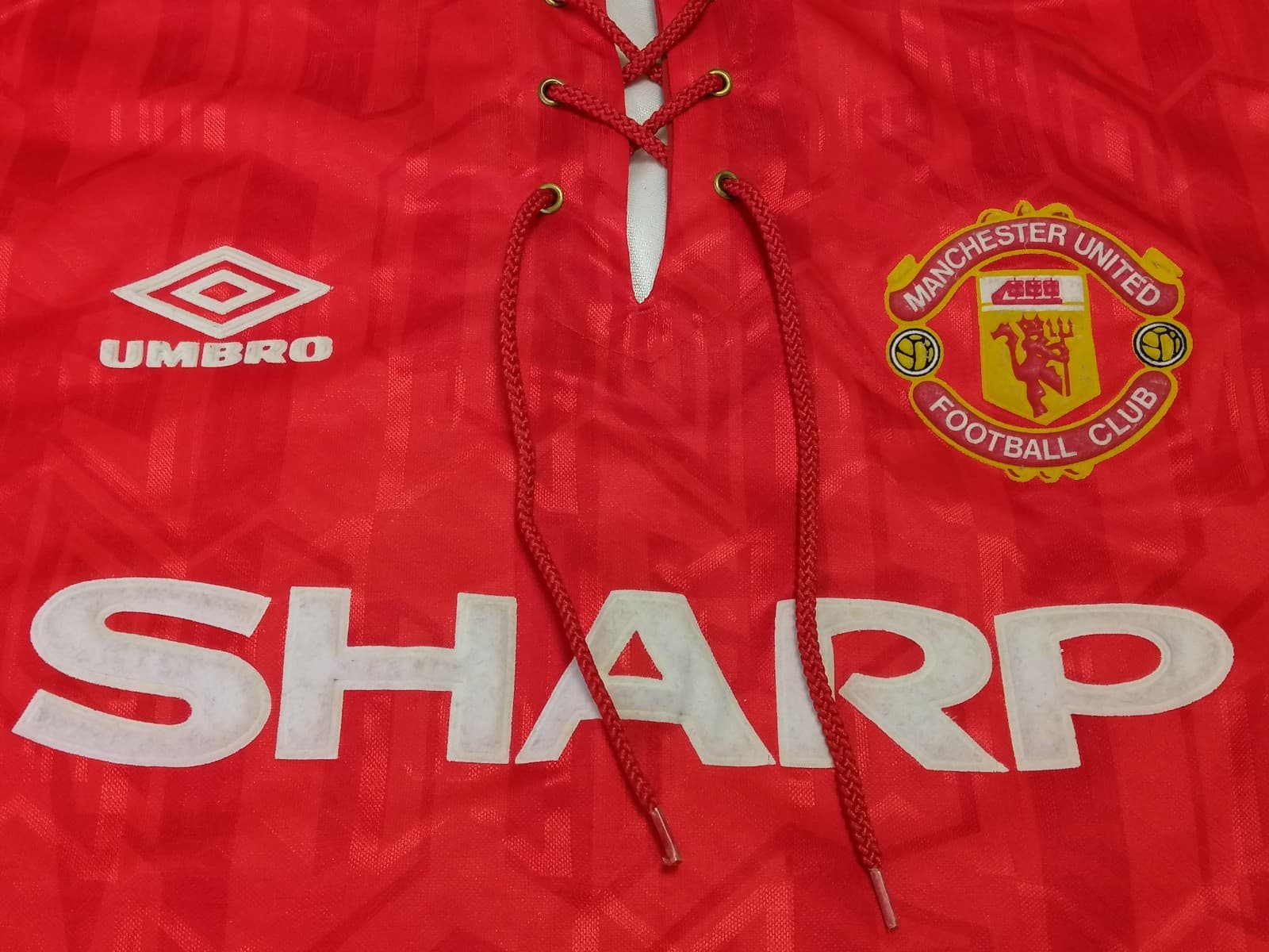 Manchester United 1992/94 Home Shirt by Umbro