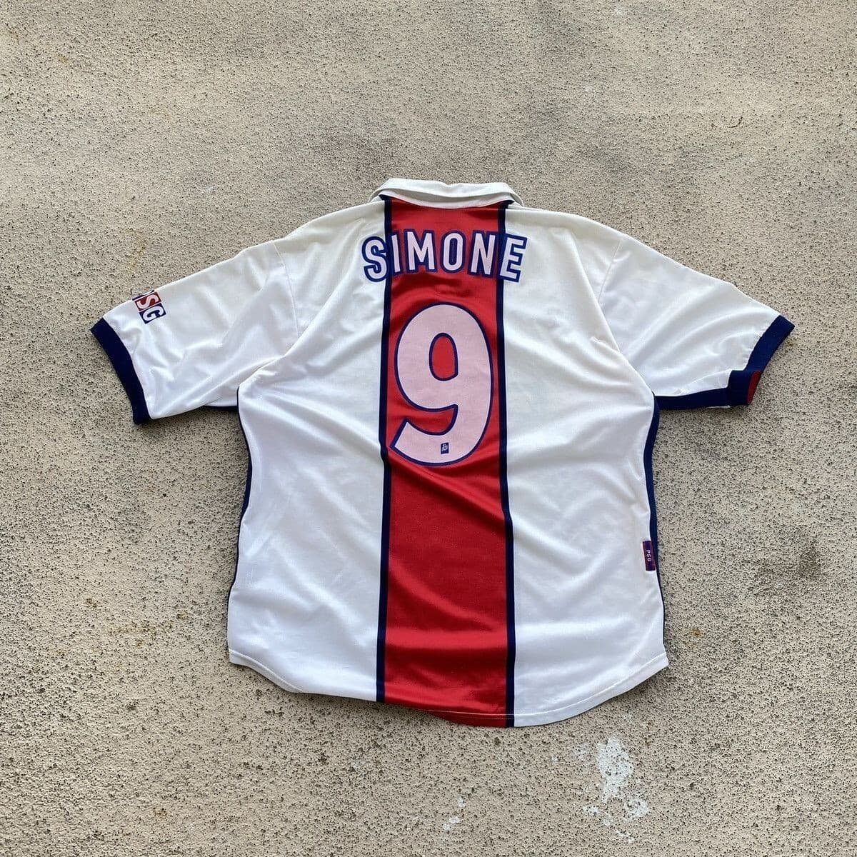 PSG 1997 Home Kit — Simone #9 by Nike