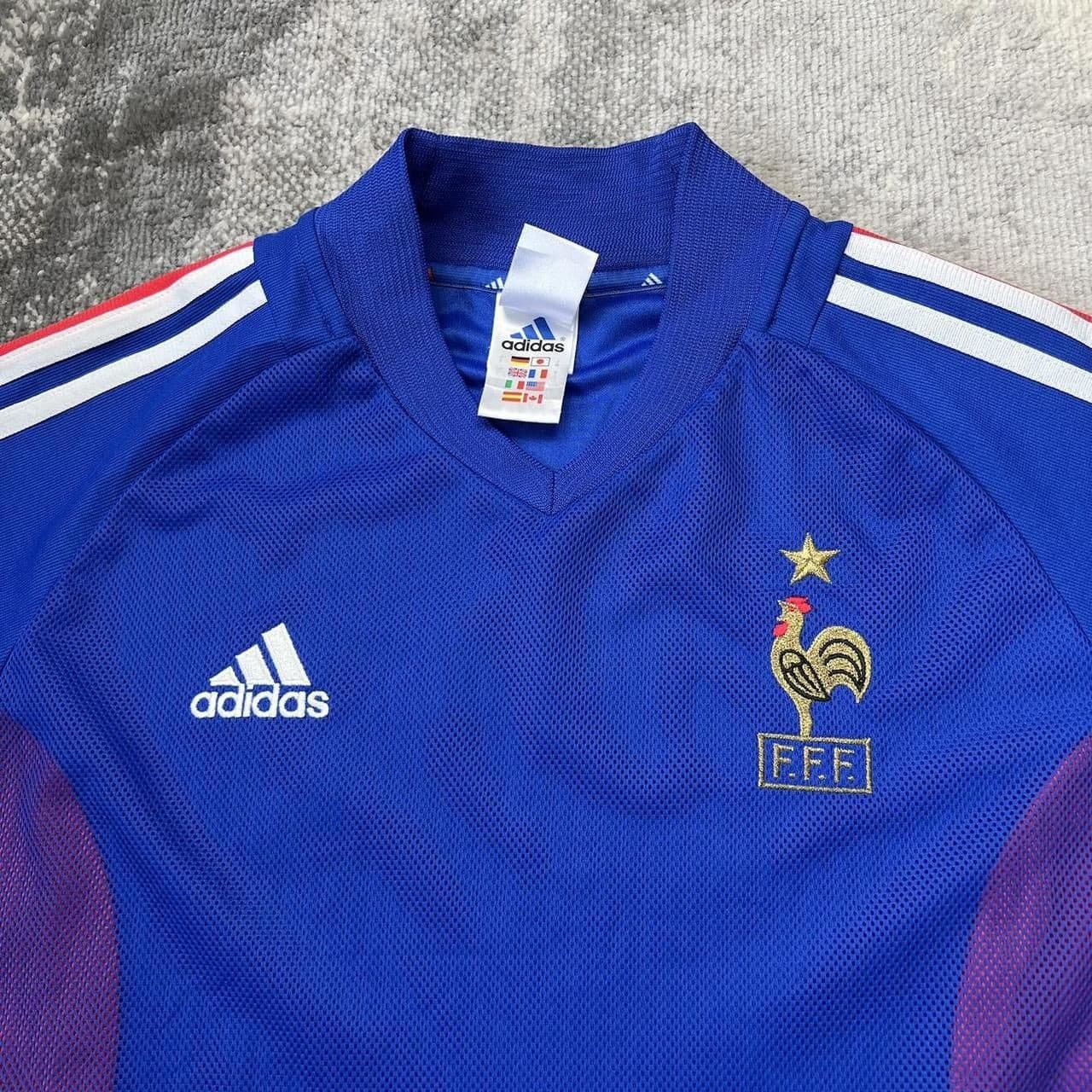 France 2002/04 Home Shirt - Zidane 10