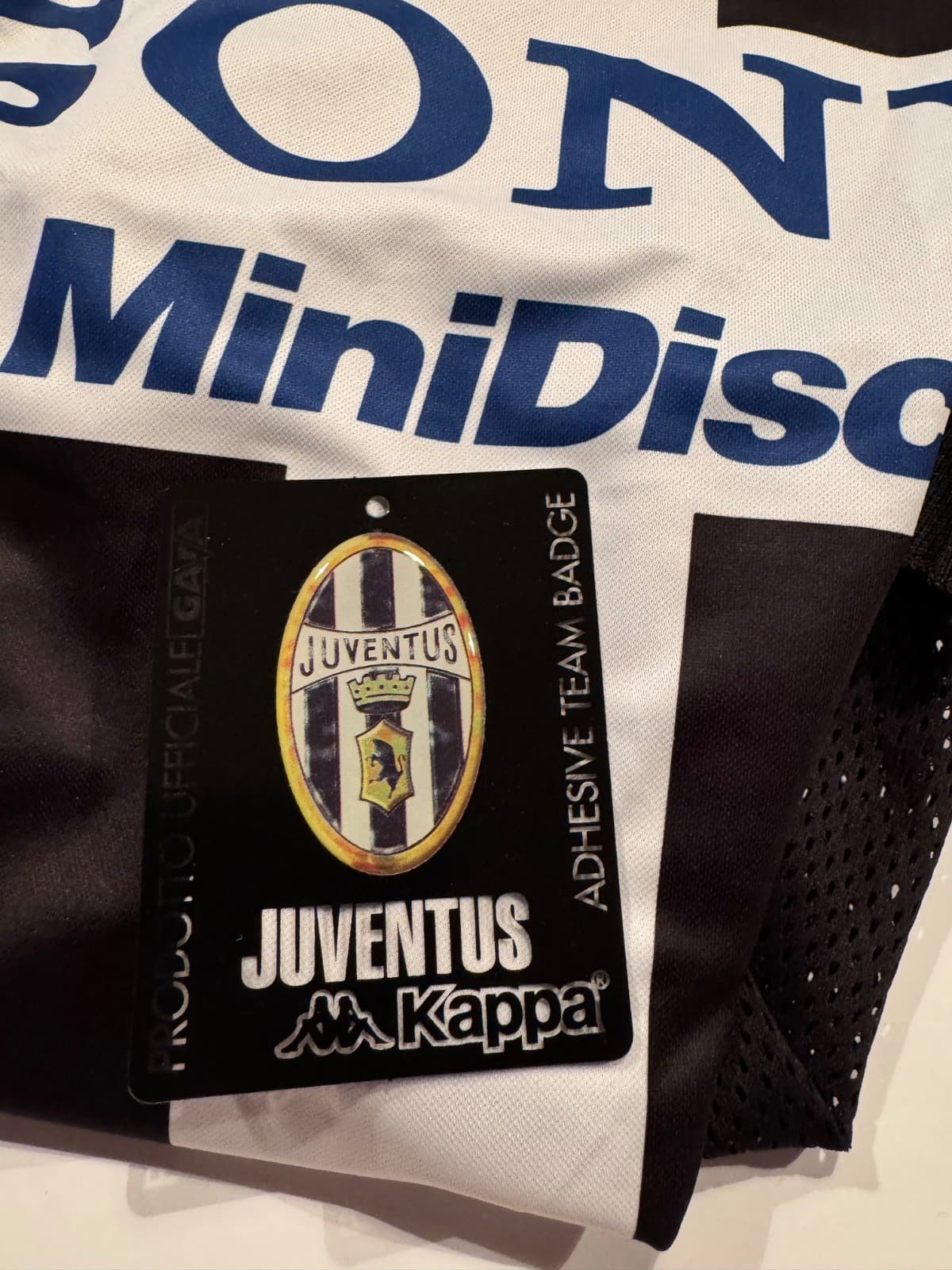 Juventus Kappa Sony Minidisc Vintage Home Shirt