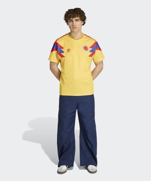 Colombia 1990 World Cup Away Jersey - Gold Adidas