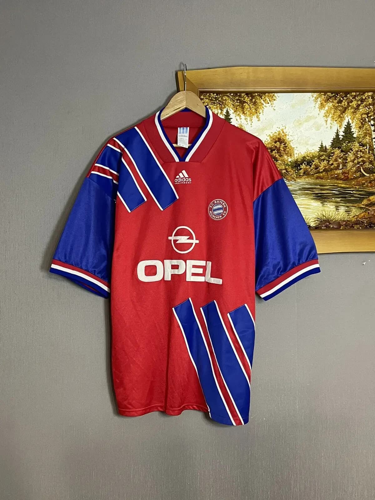 Bayern Munich 1993 Home Kit by Adidas