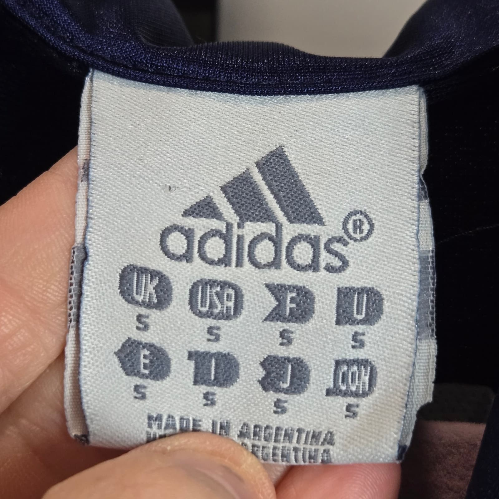 Adidas Argentina 2010 World Cup Warm-Up Track Jacket