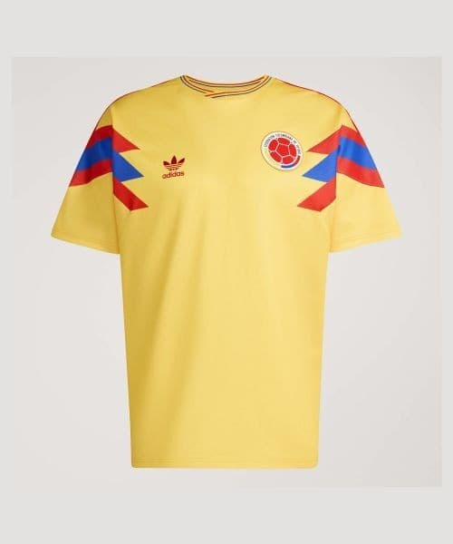 Colombia 1990 World Cup Away Jersey - Gold Adidas