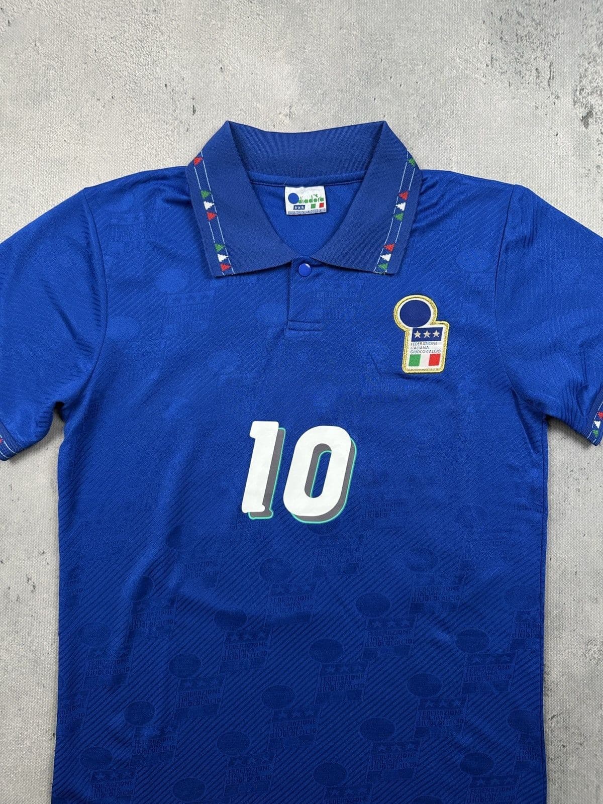 Italy 1994 World Cup Jersey — Roberto Baggio Era