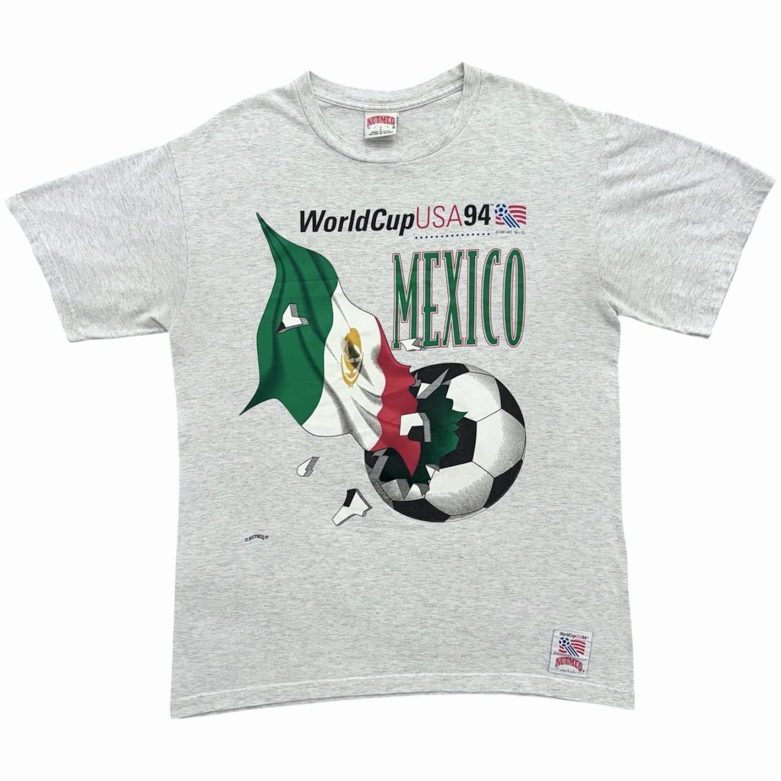 Mexico 1994 World Cup Shirt — Single-Stitch Nutmeg Rarity