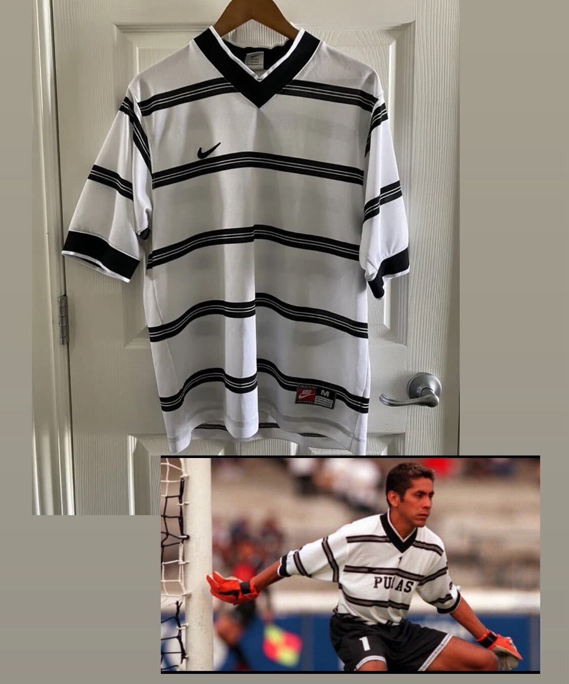 Jorge Campos Nike Vintage Goalkeeper Jersey — Made in USA