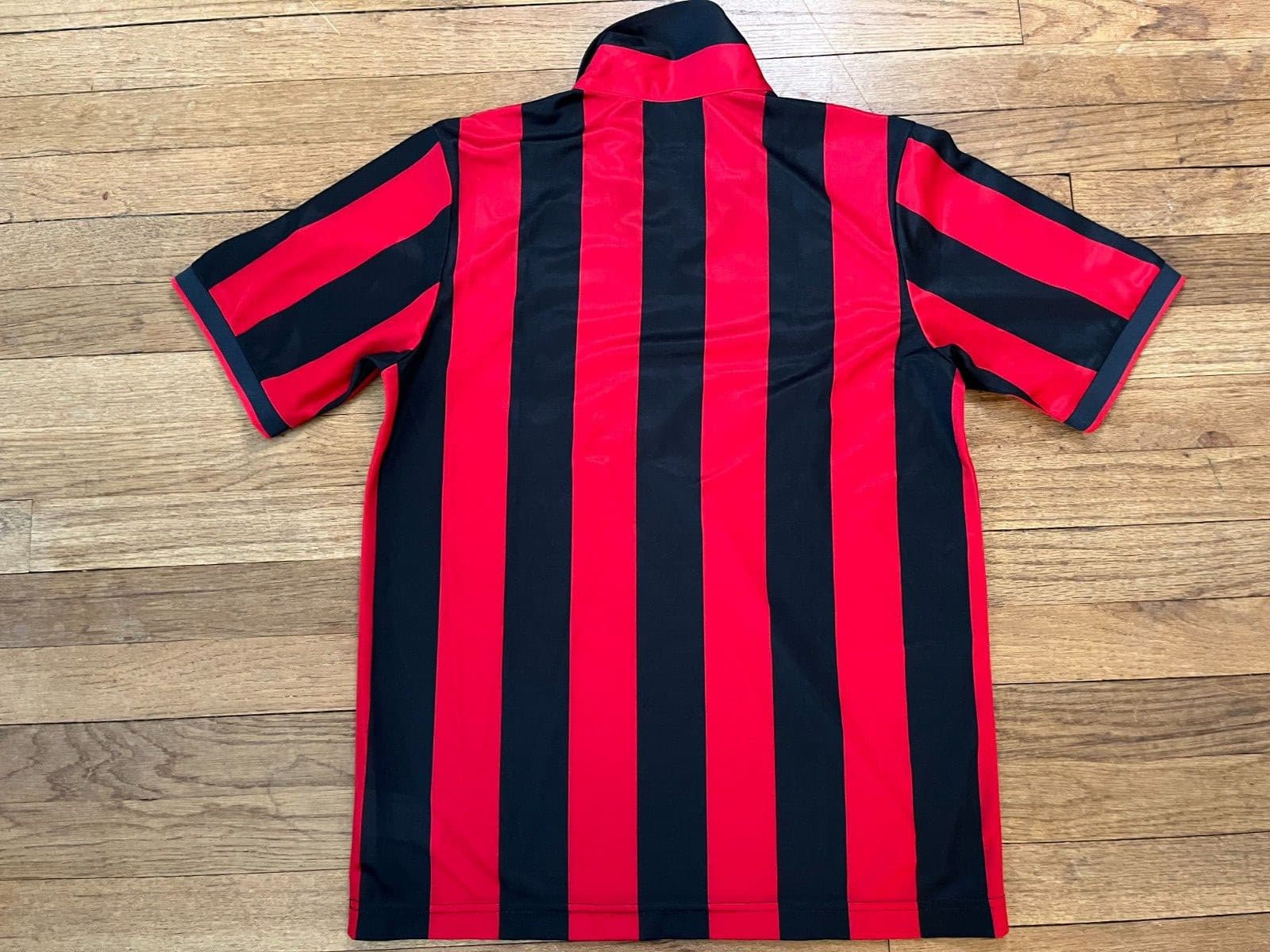 AC Milan 1991/92 Home Kit — Mediolanum Adidas Era