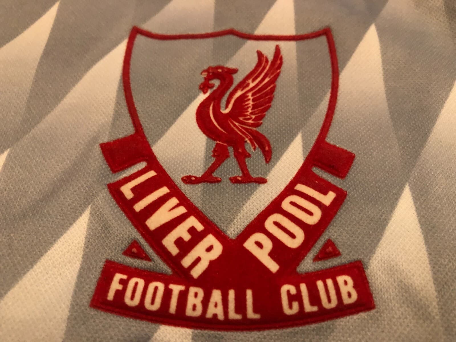 Liverpool 1989/91 Vintage Away Shirt + FA Cup Winners Scarf