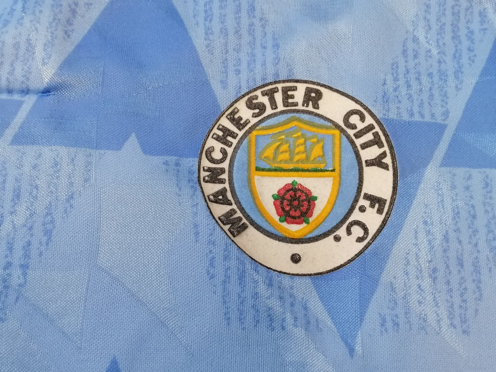 Manchester City 1989-91 Home Shirt by Umbro