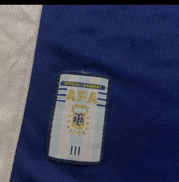 Argentina 1998 World Cup Away Kit by Adidas