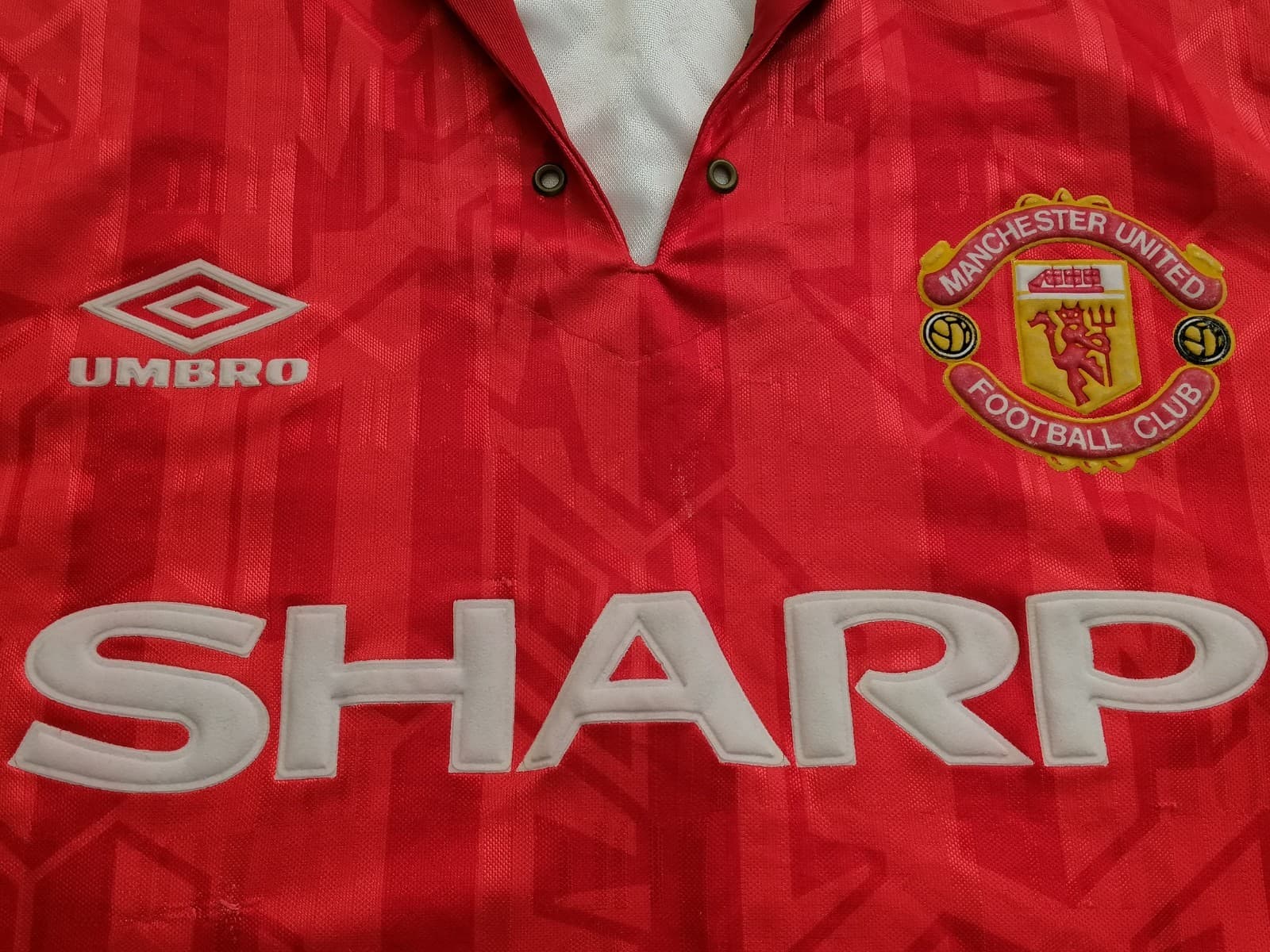 Manchester United 1992-94 Home Kit by Umbro
