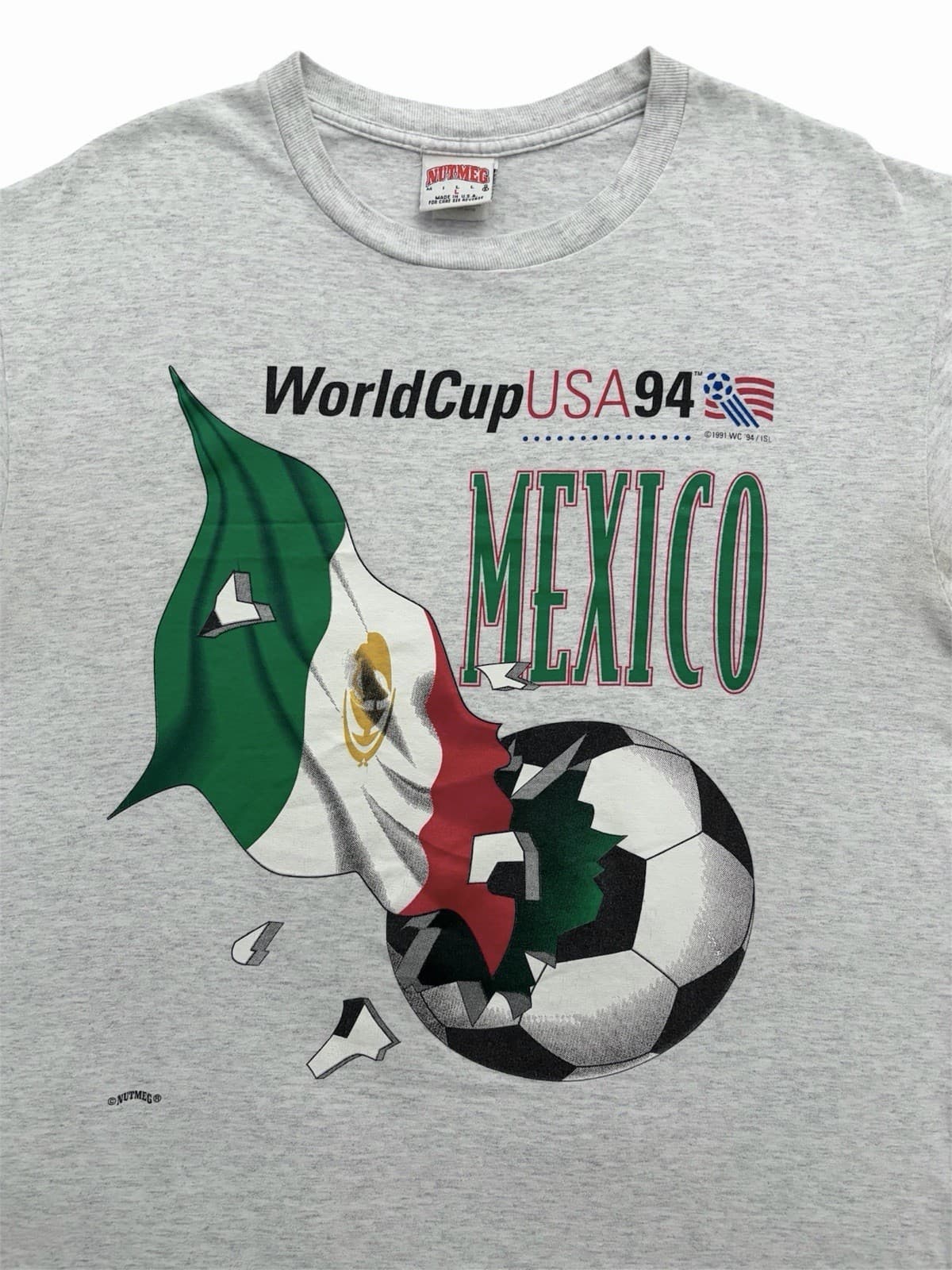 Mexico 1994 World Cup Shirt — Single-Stitch Nutmeg Rarity