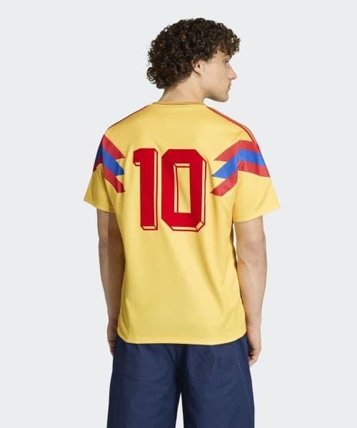Colombia 1990 World Cup Away Jersey - Gold Adidas