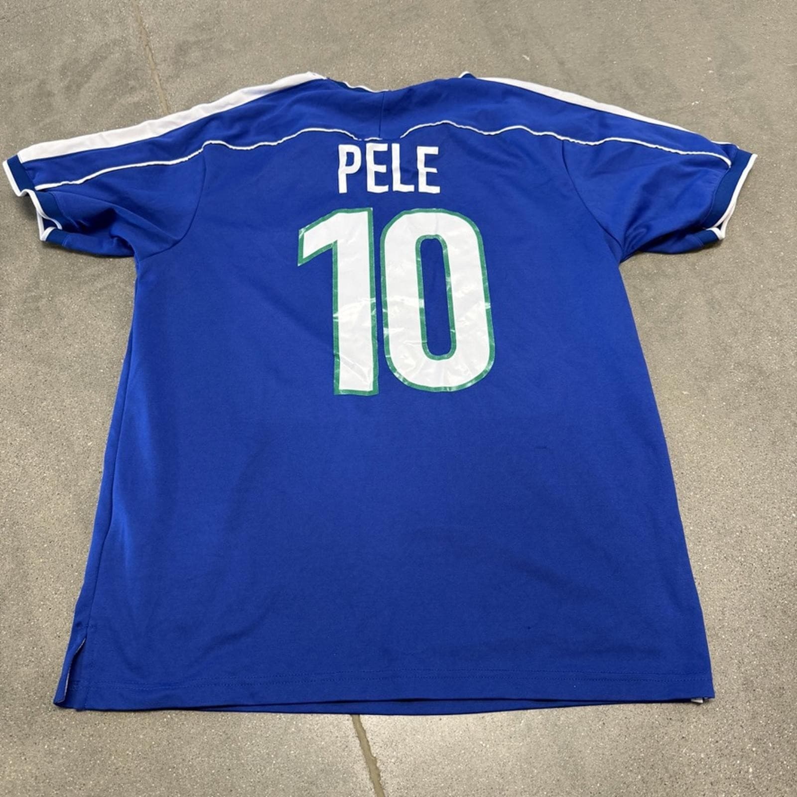 Vintage Nike Brazil Away Kit — Pelé #10, UK-Made