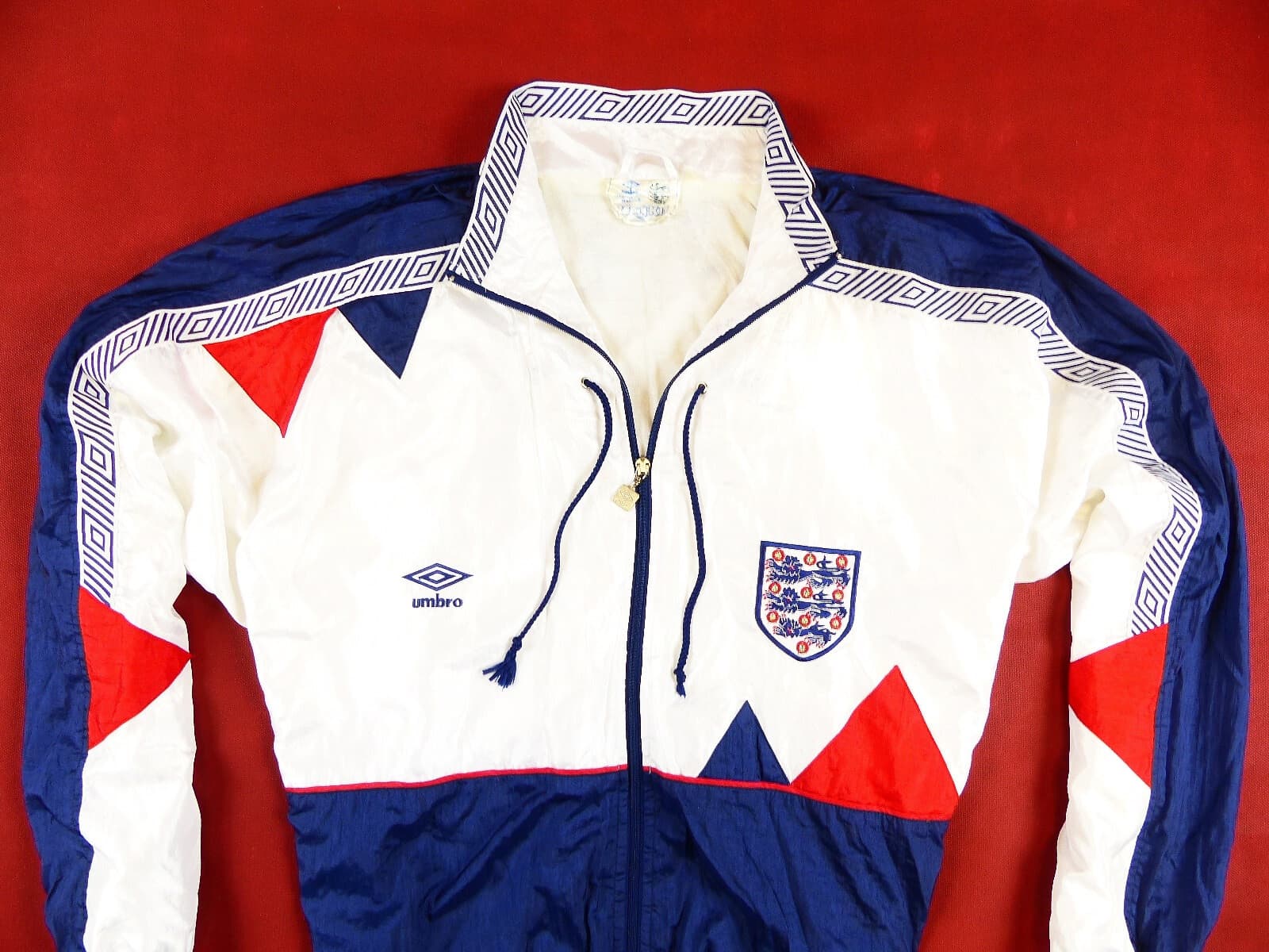 England 1990/92 Umbro Vintage Track Jacket