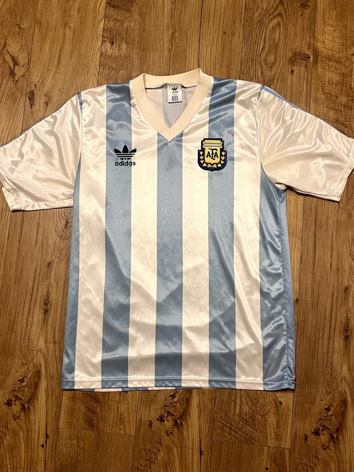 Argentina 1990 World Cup home shirt by Adidas, front view