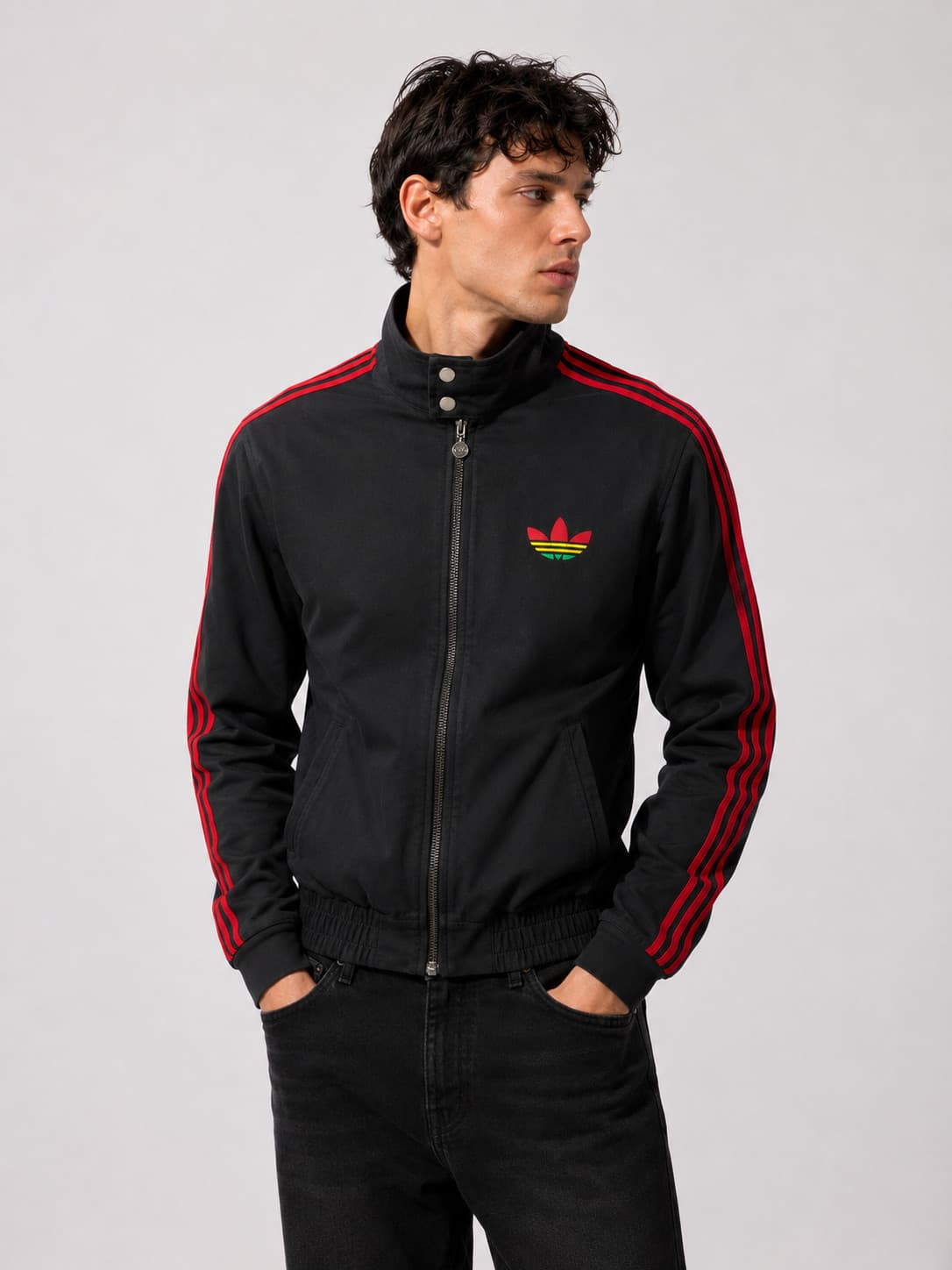 Adidas Jamaica 'Reggae Boyz' Rasta Track Jacket