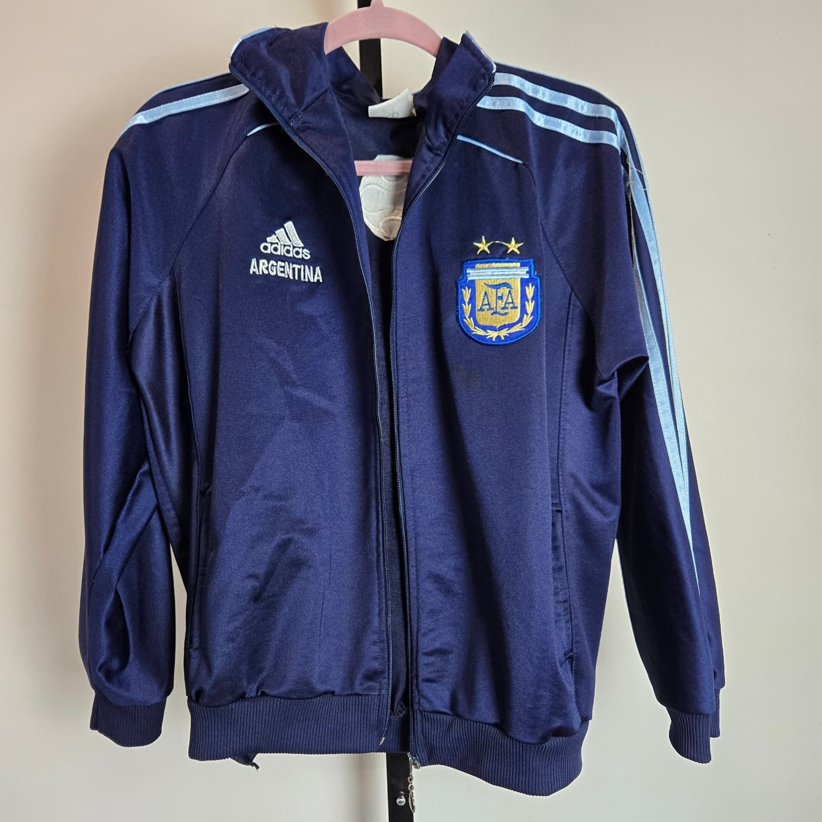 Adidas Argentina 2010 World Cup Warm-Up Track Jacket